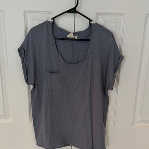 White Crow Slate Gray Short Sleeve Tee